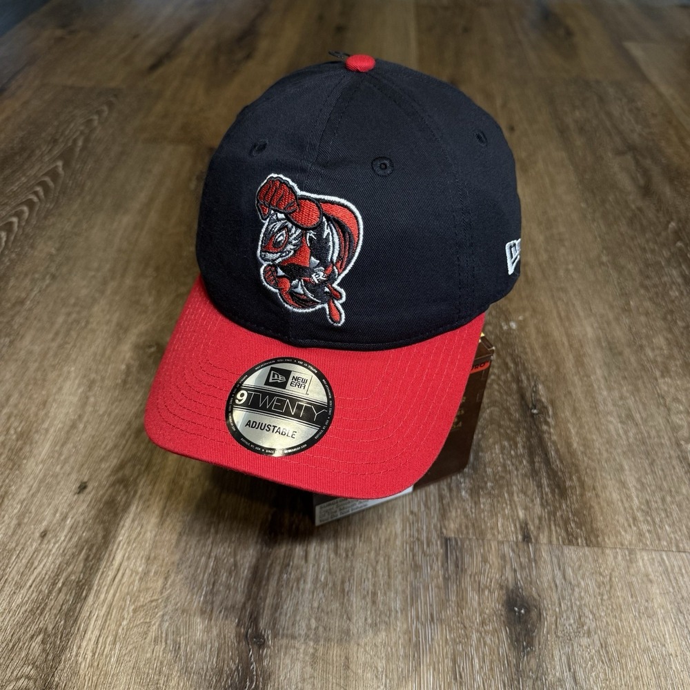 Richmond Flying Squirrels Hat New Era Cap Black Red Marvel MiLB Minor SF Giants